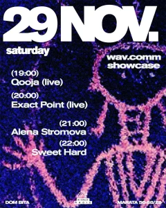 wav.comm x Kivach  poster