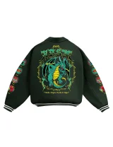 ДЖИНСОВЫЙ БОМБЕР | BDSM GREEN