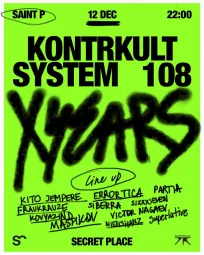system108: XYEARS