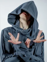 Мантия Obscurity man графит - L - Графит