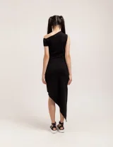 Платье Спираль Summer черное - S - Черный