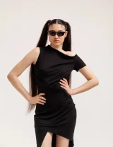 Платье Спираль Summer черное - L - Черный