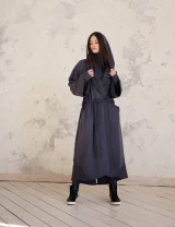 Хан- халат графит - Графит - OVER SIZE