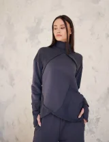 Свитшот Aluna графит - M - Графит