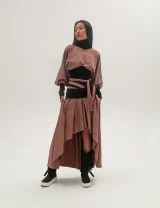 Юбка Аварэ мокко с черным - S/M - Мокко