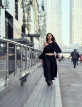 Топ Hako черный - M/L - Черный