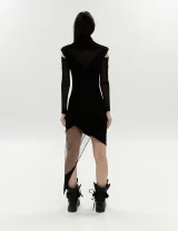 Платье СПИРАЛЬ 2.0 черное - S - Черный