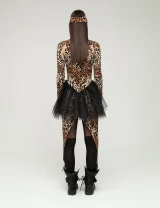 Платье БАЛЕТ леопард - M - Леопард