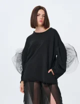 Свитшот Fly черный - S - Черный