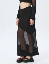 Юбка МА черная - L - Черный