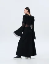 Платье SHINE черное - S - Черный