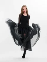 Платье La-La черное - XS - Черный