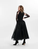 Платье La-La черное - S - Черный