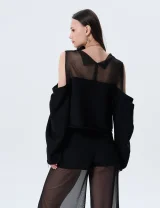 Свитшот Dragonfly черный - M - Черный