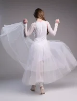 Платье La-La белое - S - Белый