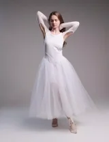 Платье La-La белое - L - Белый