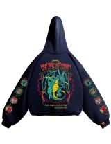 ЗИП-ХУДИ | BDSM DARK BLUE