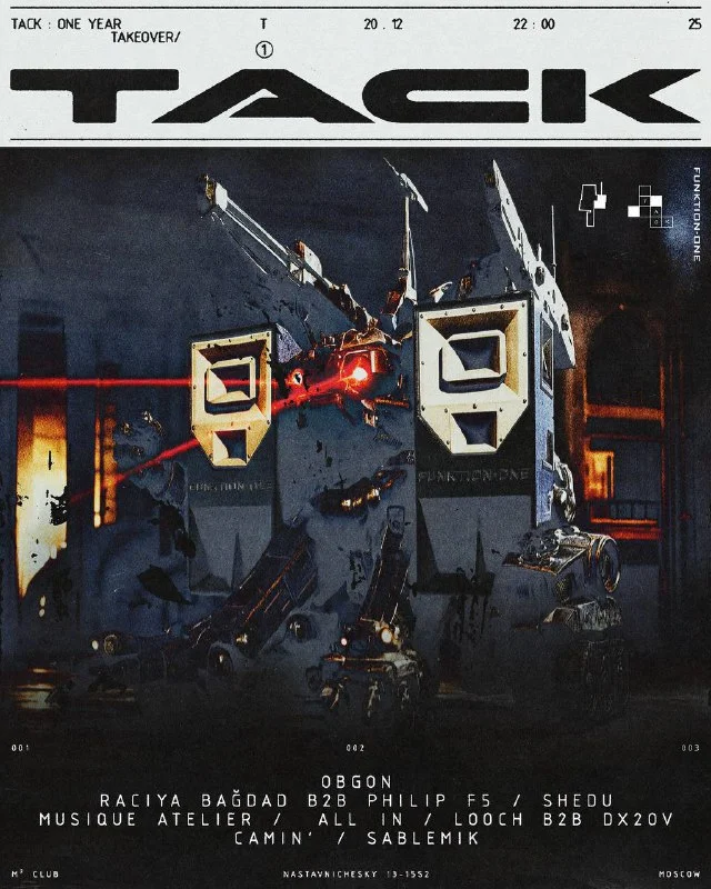 TACK: 1 YEAR TAKEOVER