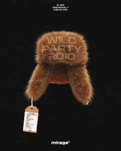  wild party 2010 by hotel california  poster