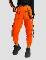 Брюки Jungle Orange женские, цвет оранжевый, размер 52