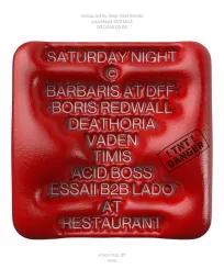 BARBARIS BY BORIS REDWALL poster