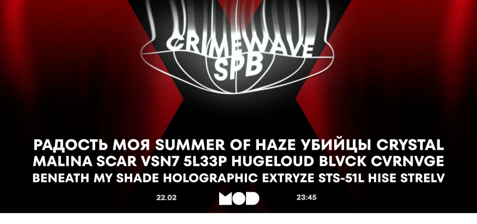 CRIMEWAVE SPB X