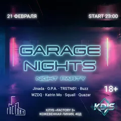 Garage Nights poster