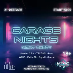 Garage Nights poster