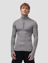 Лонгслив Dragon gray, цвет светло-серый с черным, размер 44