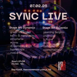  SYNC LIVE poster