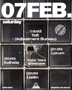 Taka Taka showcase poster