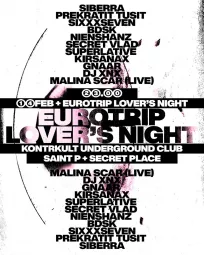 EUROTRIP LOVER’S NIGHT  poster