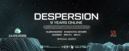 Despersion (B-Day), Subminderz, Glebov, Enigmatic Desire, ERVTX, Geliy poster