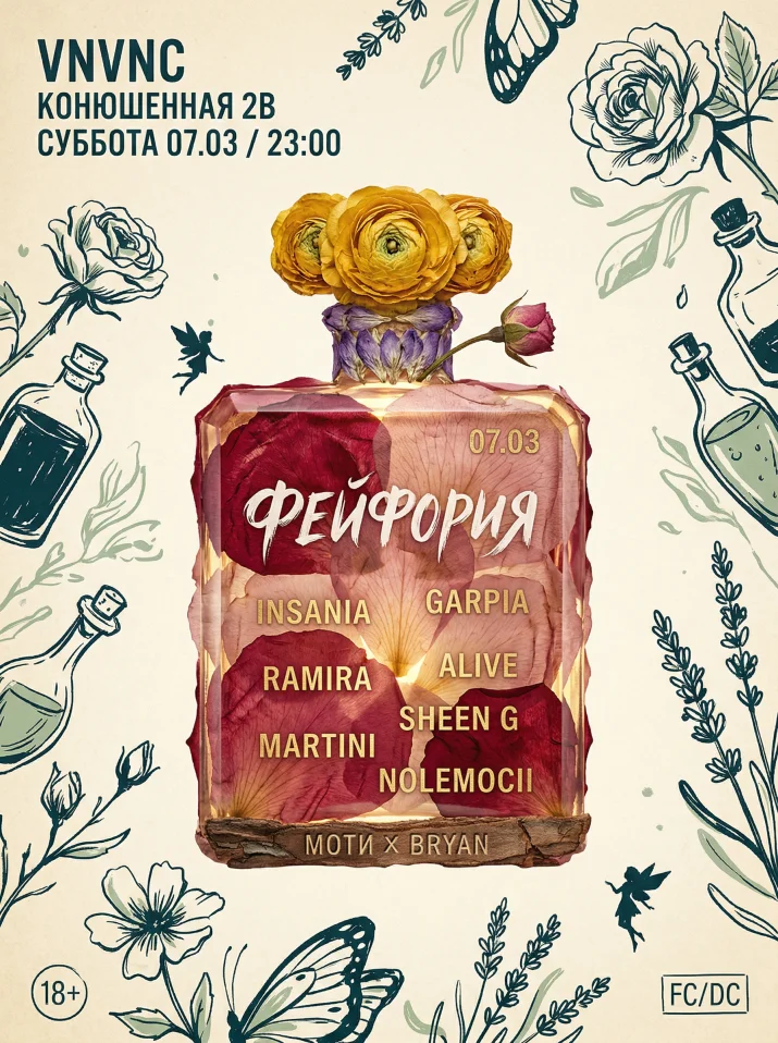 VNVNC| ФЕЙФОРИЯ | 7 МАРТА