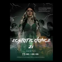 ECSTATIC DANCE MURMANSK poster