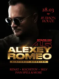 ALEXEY ROMEO. Birthday session poster