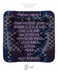 TRAP HOUSE 2016 poster