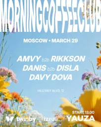 Morning Coffee Club x Yauza poster