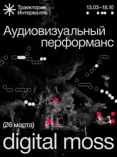  Аудиовизуальный перформанс от digital moss poster