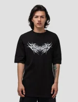 Футболка Фантом / Phantom / черная мужская, цвет черный, размер 46