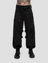 Брюки Сет / Seth / черные мужские, цвет черный, размер 48