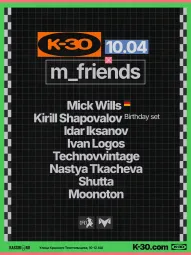 K-30 × m_friends poster