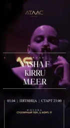 YASHA F & KÍRRU & M.E.E.R poster