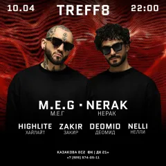10.04 | TREFF8 | M.E.G & NERAK poster