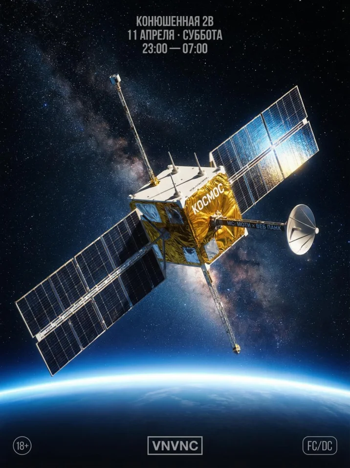 VNVNC | SPACE | 11 АПРЕЛЯ