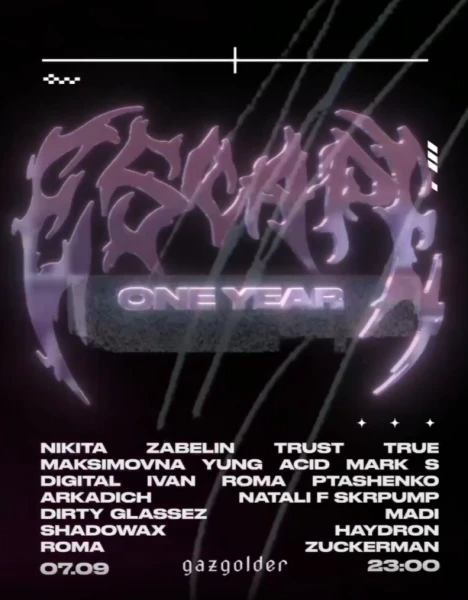 ESCAPE ONE YEAR
