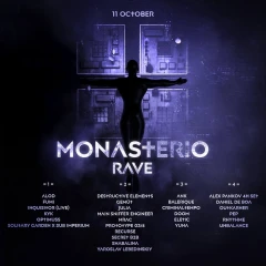 Monasterio Rave poster