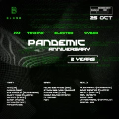 PANDEMIC II YEARS poster